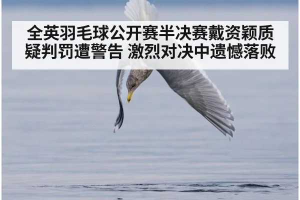 全英羽毛球公开赛半决赛戴资颖质疑判罚遭警告 激烈对决中遗憾落败